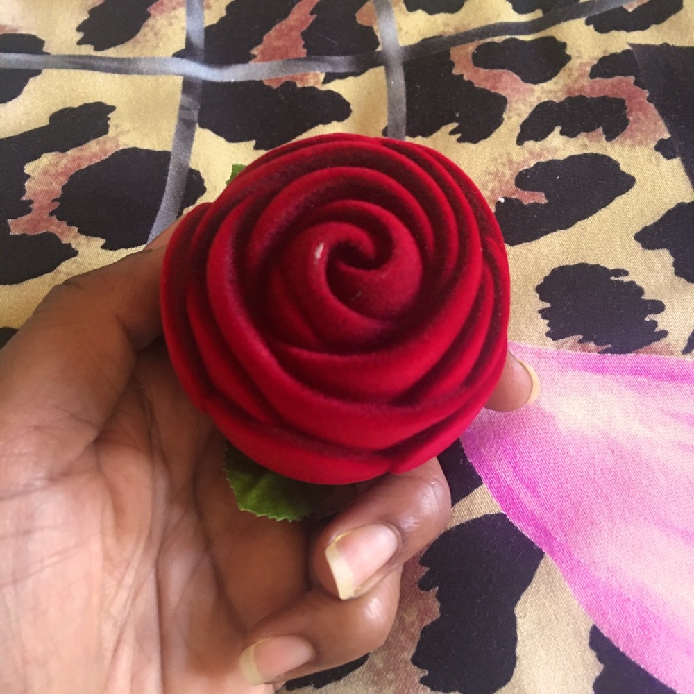 🚨 5/$20 Adorable Rose Shaped False Eyelash Storage Compact